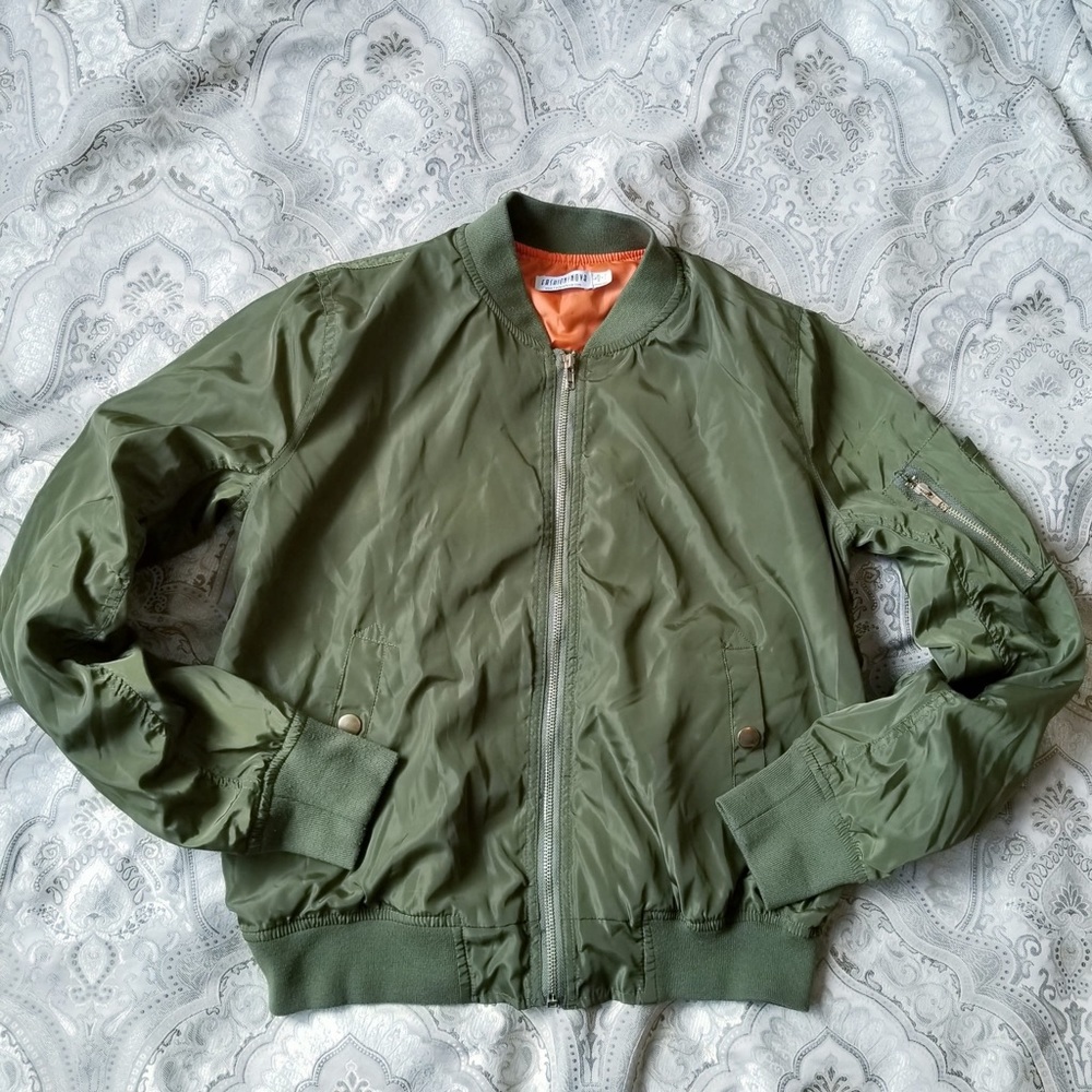 Fashion Nova bomber jacket